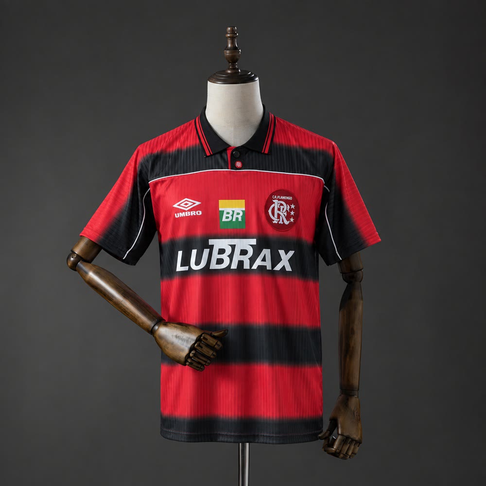 Camiseta Flamengo 1997 Local Retro - Vista frontal