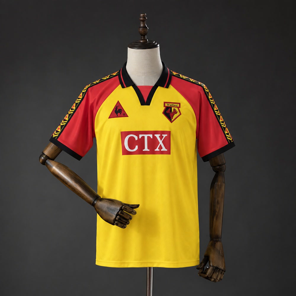 Camiseta Watford 98/99 Local Retro - Vista frontal
