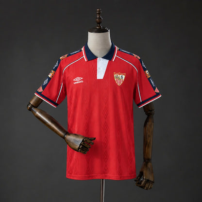 Camiseta Sevilla FC 98/01 Visitante Retro - Vista frontal