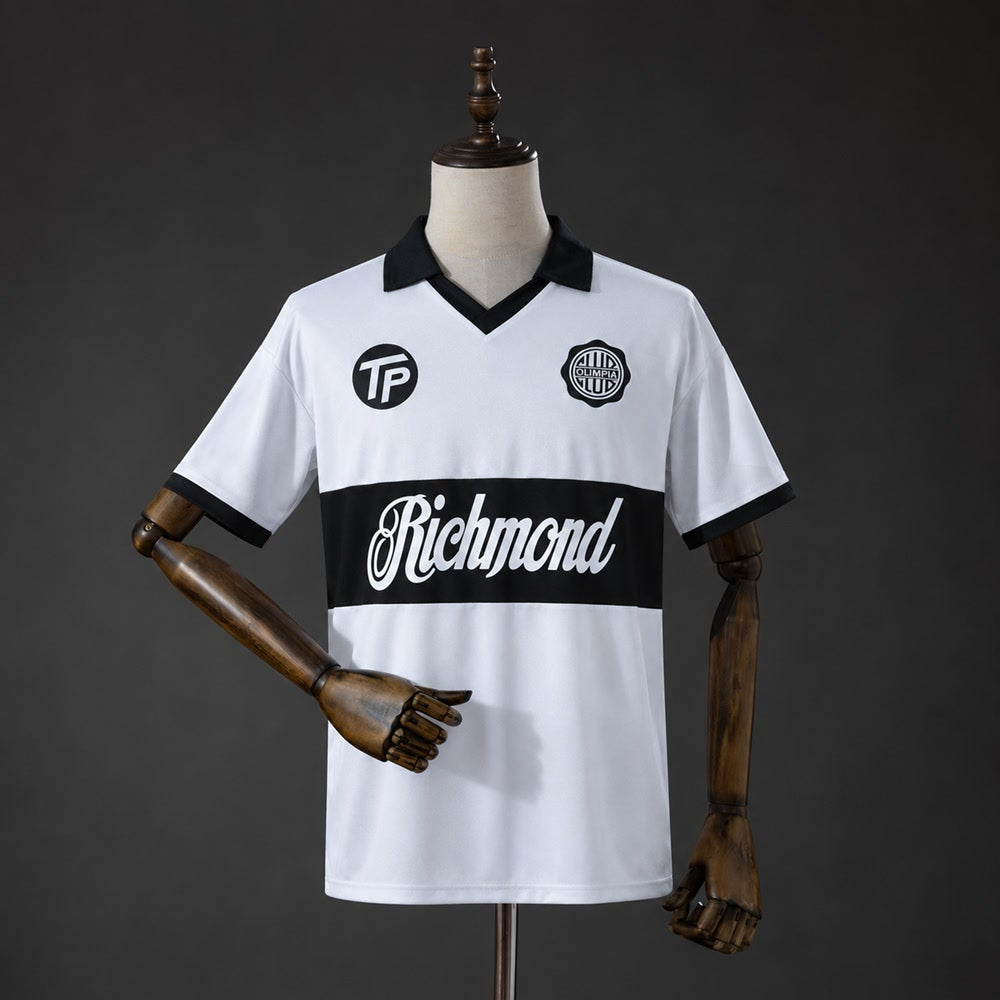 Camiseta Olimpia 1990 Local Retro - Vista frontal