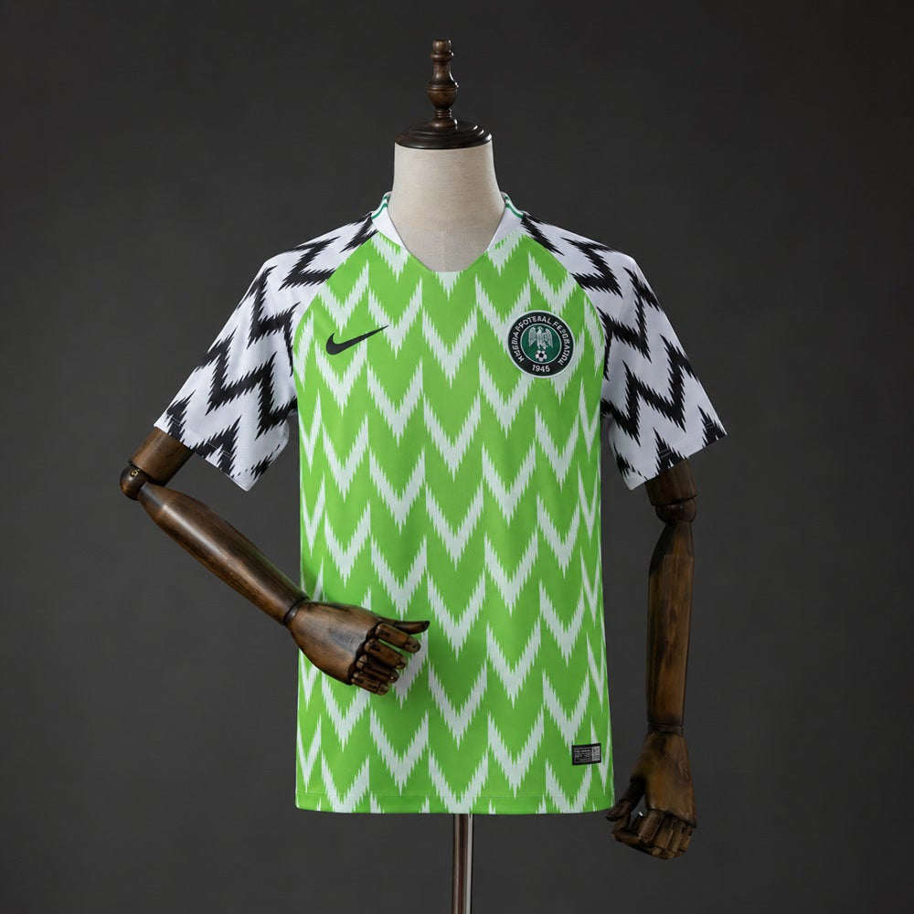 Camiseta Nigeria 2018 Local Retro - Vista frontal