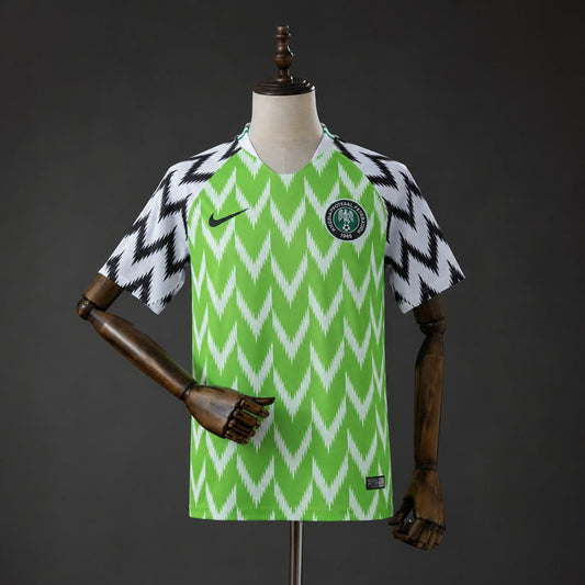 Camiseta Nigeria 2018 Local Retro - Vista frontal