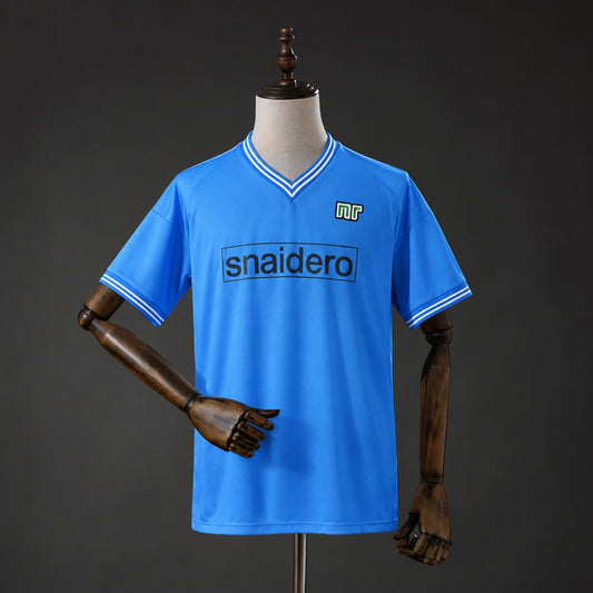 Camiseta SSC Napoli 81/82 Local Retro - Vista frontal