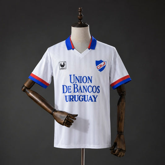 Camiseta Nacional de Montevideo 1989 Local Retro - Vista frontal