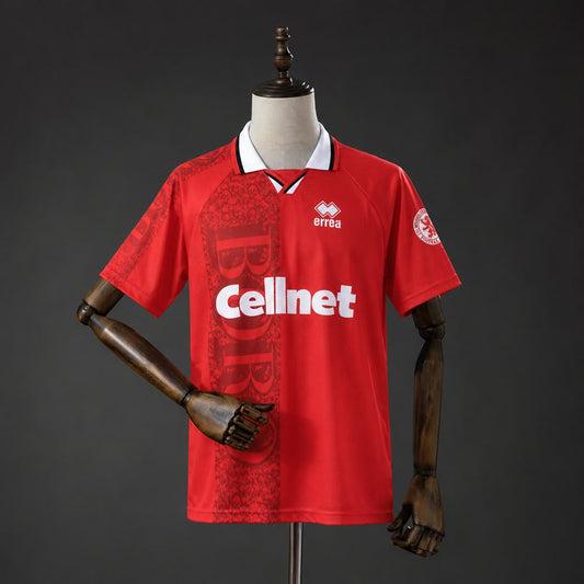 Camiseta Middlesbrough 96/97 Local Retro - Vista frontal
