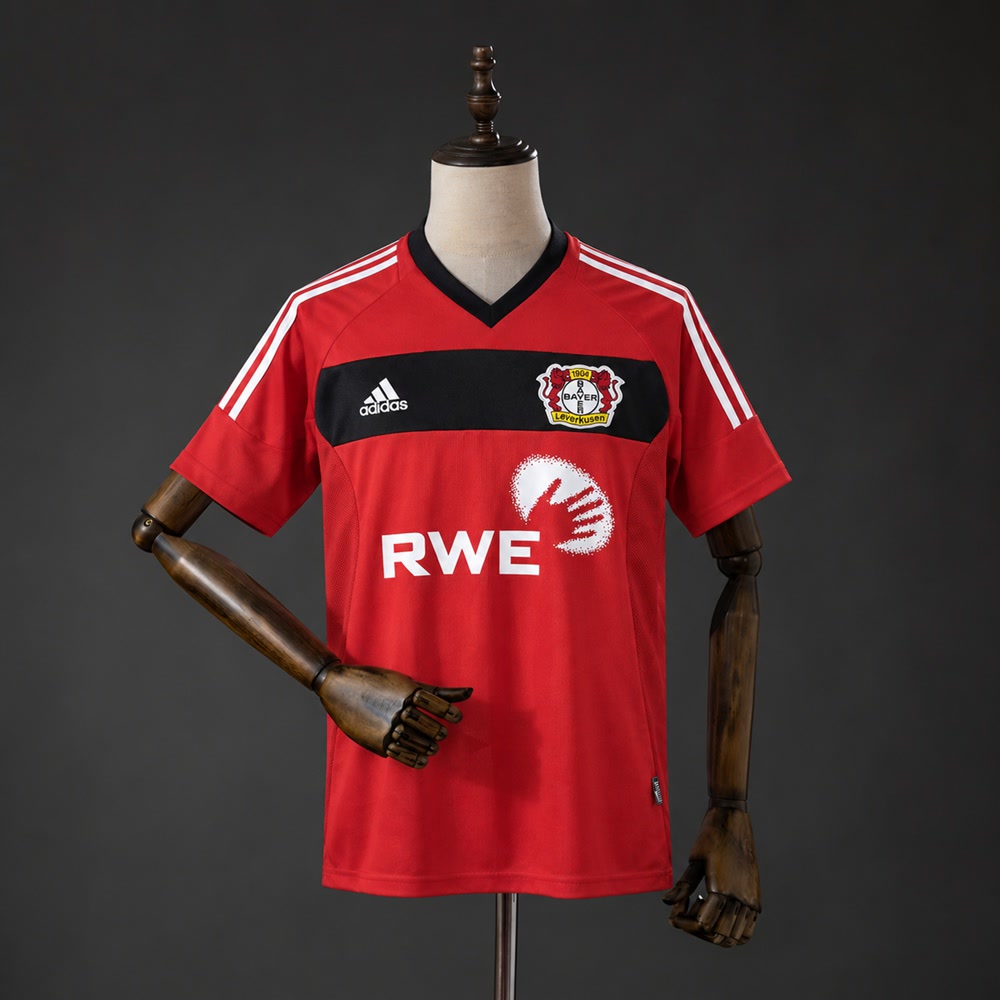 Camiseta Bayer Leverkusen 02/04 Local Retro - Vista frontal