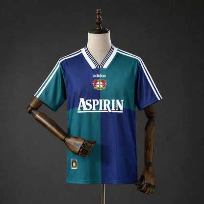 Camiseta Bayer Leverkusen 97/99 Visitante Retro - Vista frontal