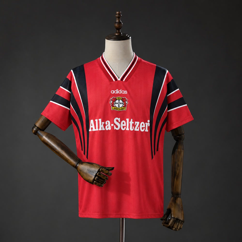 Camiseta Bayer Leverkusen 96/97 Local Retro - Vista frontal