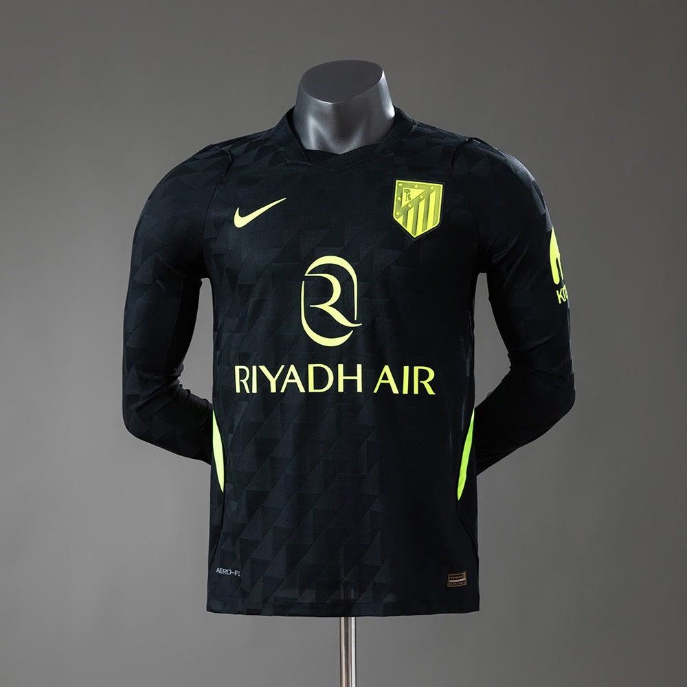 Camiseta Atlético de Madrid 26/27 Visitante Manga Larga, Versión Jugador - Vista frontal