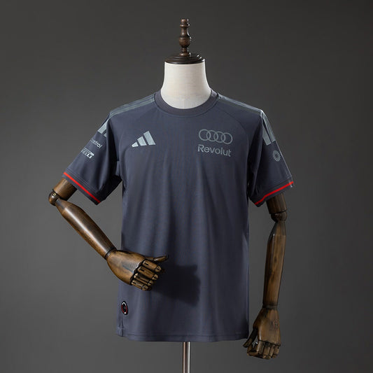 Camiseta Audi Revolut F1 Team 2026 Gris Oscuro - Vista frontal