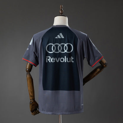 Camiseta Audi Revolut F1 Team 2026 Gris Oscuro - Vista posterior