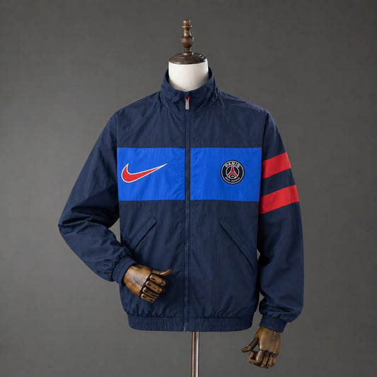Chaqueta PSG 96/98 Azul Marino Retro - Vista frontal