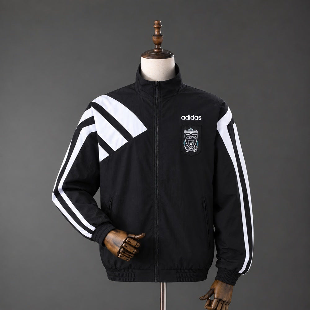 Chaqueta Liverpool 95/96 Negra Retro - Vista frontal