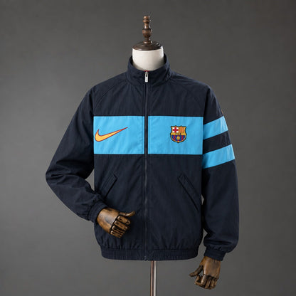 Chaqueta FC Barcelona 26/27 Negra - Vista frontal