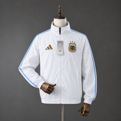 Chaqueta Argentina 2026 Blanca - Vista frontal