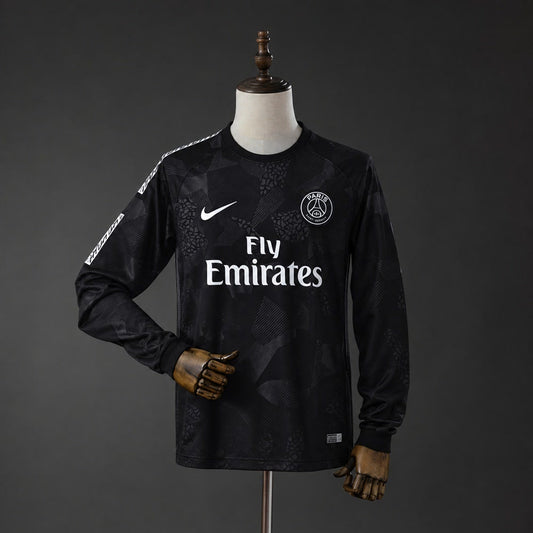 Camiseta PSG 17/18 Tercera Manga Larga Retro - Vista frontal