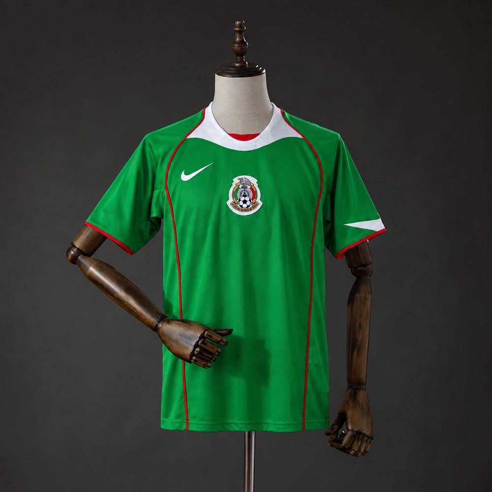 Camiseta México 2004 Local Retro - Vista frontal