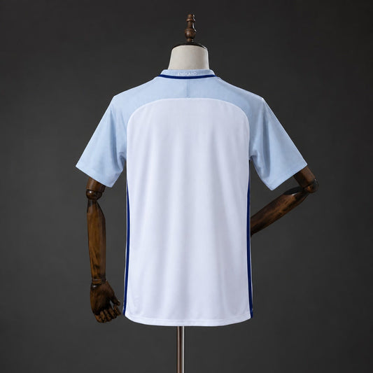 Camiseta Inglaterra 2016 Local Retro - Vista posterior