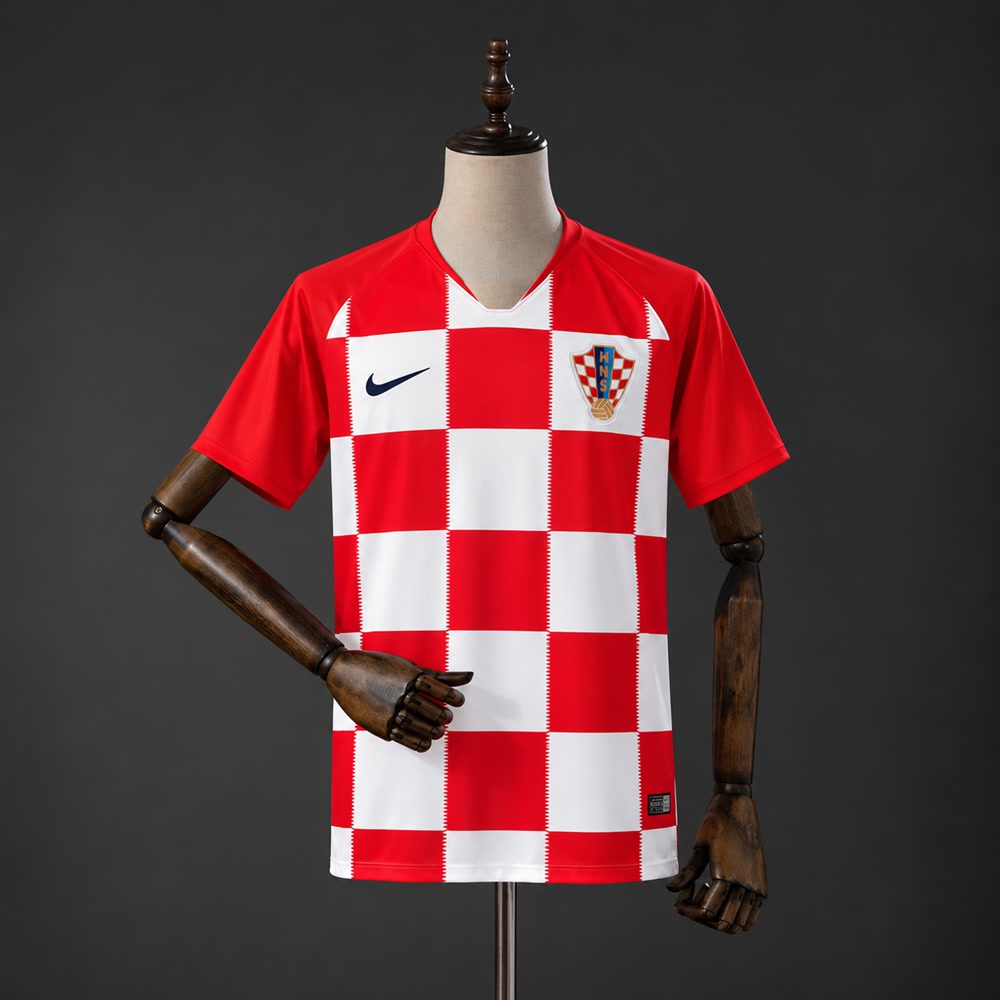 Camiseta Croacia 2018 Local Retro - Vista frontal
