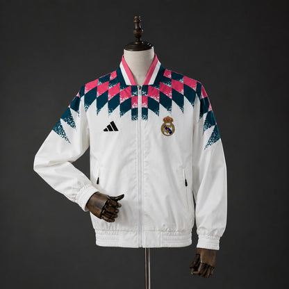 Rompevientos Real Madrid 26/27 Blanco - Vista frontal