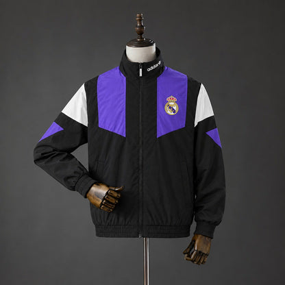 Rompevientos Real Madrid 26/27 Negro - Vista frontal