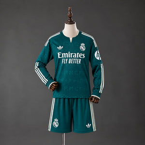 Uniforme para Niño Real Madrid 26/27 Visitante Manga Larga