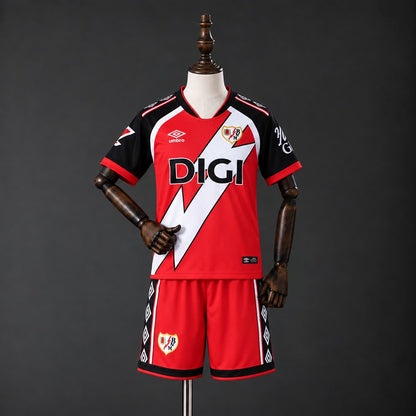 Equipación para Niños Rayo Vallecano 26/27 Visitante - Vista frontal