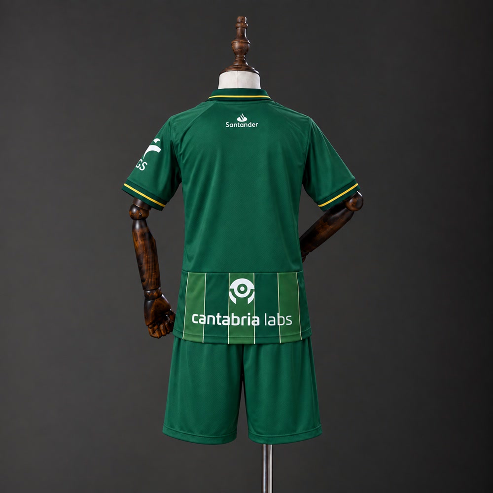 Equipación para Niños Racing de Santander 26/27 Visitante - Vista posterior