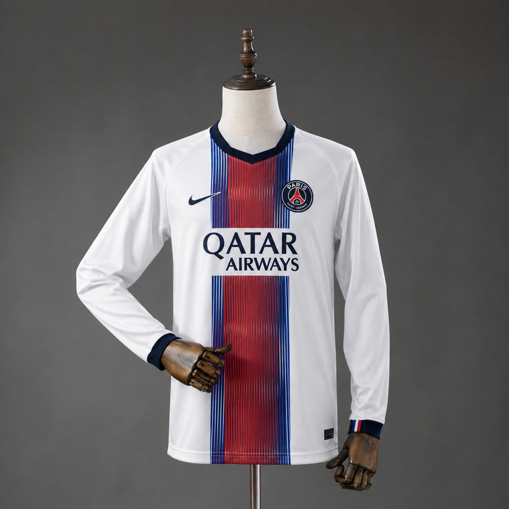 Camiseta PSG 26/27 Visitante Manga Larga - Vista frontal