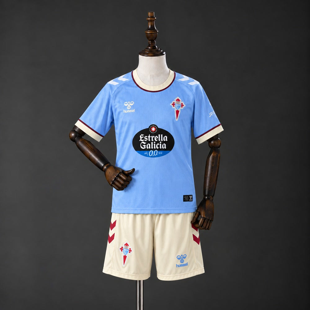 Equipación para Niños Celta de Vigo 26/27 Local - Vista frontal