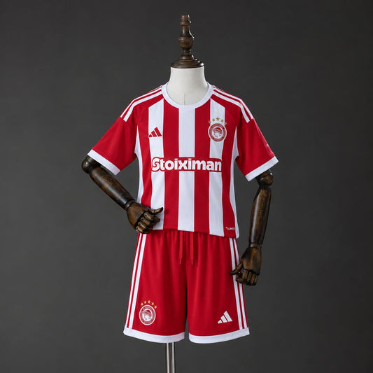 Equipación para Niños Olympiacos 26/27 Local - Vista frontal