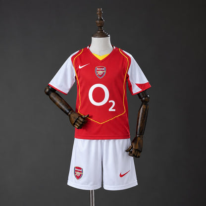 Equipación para Niños Arsenal 02/03 Local Retro - Vista frontal