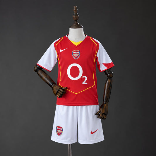 Equipación para Niños Arsenal 02/03 Local Retro - Vista frontal